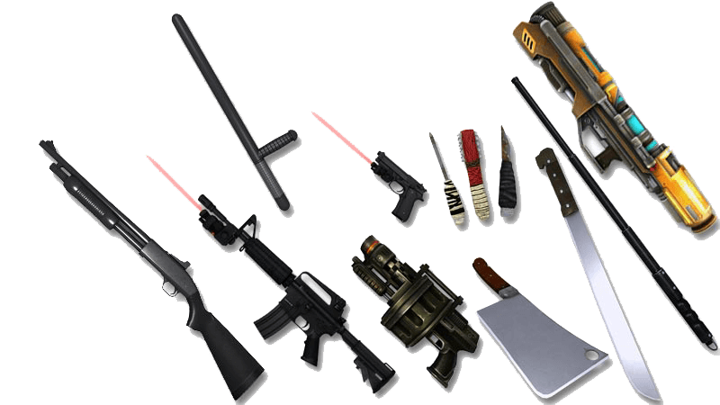 ROCKtropia VR Weapons